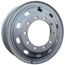 Колесный диск BRONKES Грузовой автомобиль 8.5х24/10х335 D281 16мм (уп) ET180 серебристый без вент.